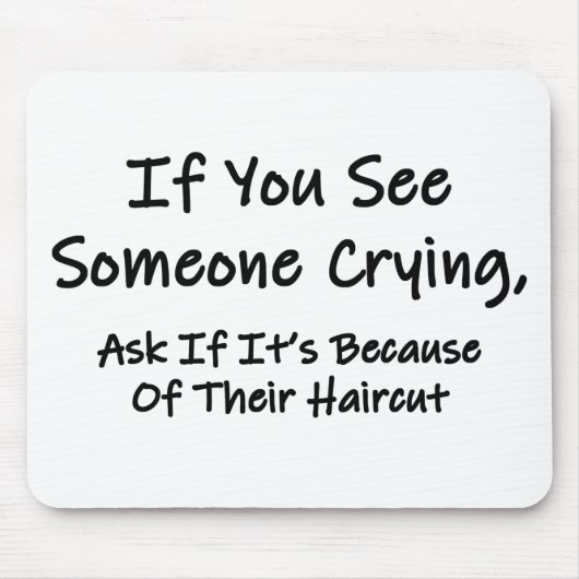 誰かもしの泣き叫び マウスパッド (正面)