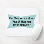誰かを市場調査員のための呼出ししました マウスパッド (マウス)