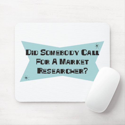 誰かを市場調査員のための呼出ししました マウスパッド (マウス)
