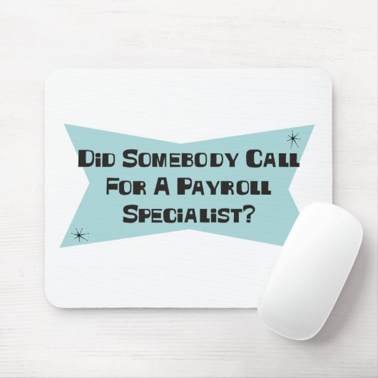 誰かを支払名簿の専門家のための呼出ししました マウスパッド (マウス)
