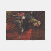 誰かを殺した事は?(フランク別) フリースブランケット (正面(横))