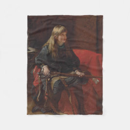 誰かを殺した事は？(フランク別) フリースブランケット