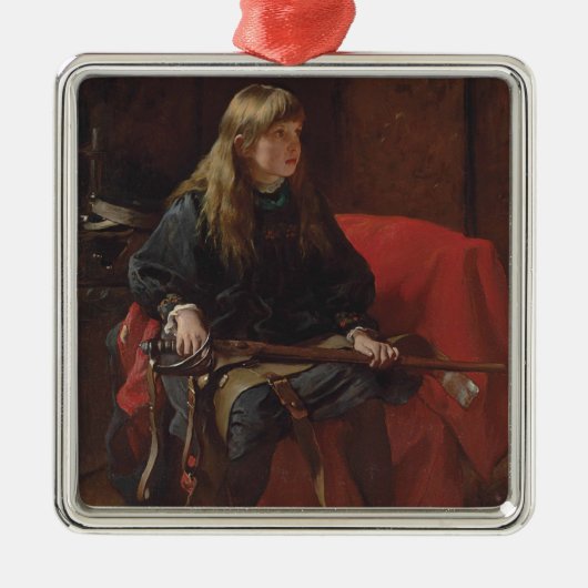 誰かを殺した事は？(フランク別) メタルオーナメント (正面)