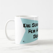 誰かを法廷の科学者のための呼出ししました コーヒーマグカップ (左)