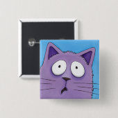 誰かをB-B-BATHを言うためにしましたか。! 猫ボタン 缶バッジ (正面&裏面)