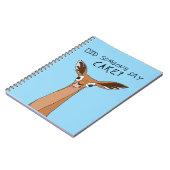 誰かケーキって言った？ ノートブック (左側)