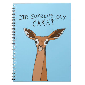 誰かケーキって言った？ ノートブック