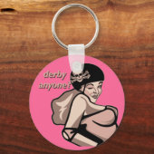 誰かダビー？ キーホルダー (正面)