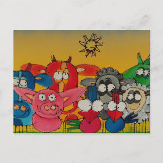 誰かピエチェを見た者は？ ポストカード