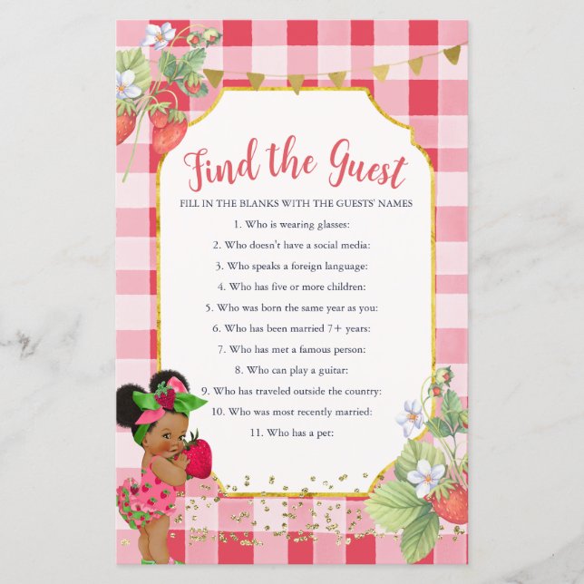 誰かベリースイートストロベリーゲストゲームを見つける (正面)