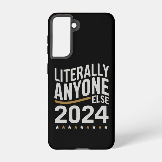 誰か他の人でいいんじゃない？政治選挙2024 SAMSUNG GALAXYケース (裏面)