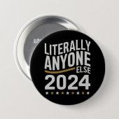 誰か他の人でいいんじゃない？ 政治選挙 2024 缶バッジ (正面&裏面)