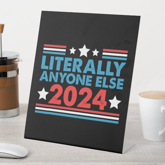 誰か他の人でいい 2024 大統領 アメリカ大統領選挙 台座サイン (インサイチュ)