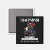 誰か他の人間が頭の中に声を持っているか マグネット (正面/裏面)