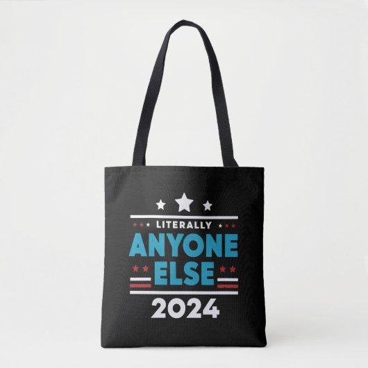 誰か他の人 2024 大統領 アメリカ大統領選挙 トートバッグ (正面)
