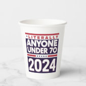 誰か他の人 2024 大統領 アメリカ大統領選挙  紙コップ (正面)