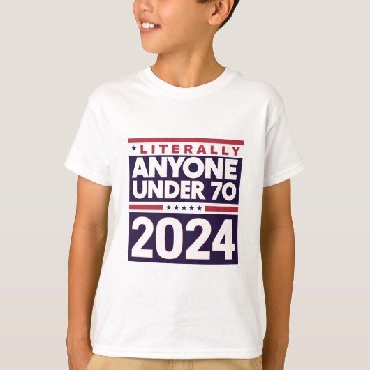 誰か他の人 2024 大統領 アメリカ大統領選挙 Tシャツ (正面)