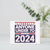 誰か他の人 2024 大統領 アメリカ 合衆国 選挙 ポストカード (スタンド正面)