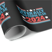 誰か他の人 2024 大統領 アメリカ 合衆国 選挙 ラッピングペーパー (ロールコーナー)