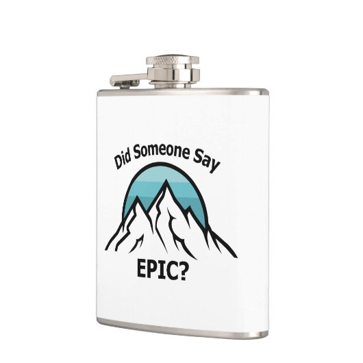 誰か叙事詩を言った？ フラスク (左)