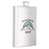 誰か叙事詩を言った？ フラスク (右)