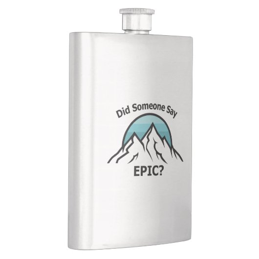 誰か叙事詩を言った？ フラスク (右)