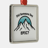 誰か叙事詩を言った? メタルオーナメント (右)