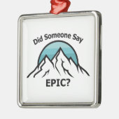 誰か叙事詩を言った? メタルオーナメント (左)