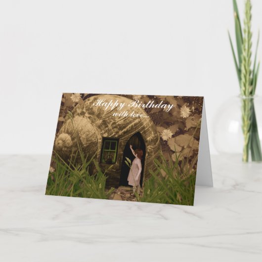 誰か家に? カード (正面)