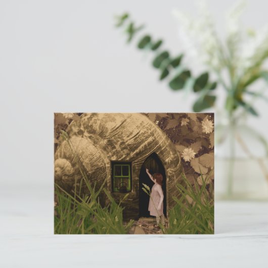 誰か家に？ ポストカード (スタンド正面)