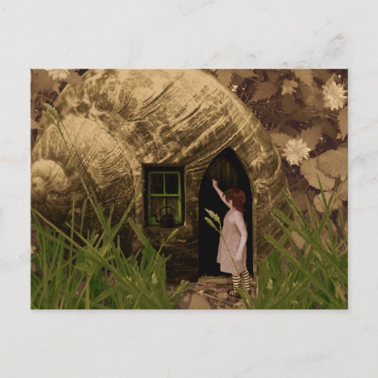 誰か家に？ ポストカード (正面)