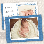 誰か甘い出会い2フォト男の赤ちゃん誕生 案内状