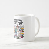 誰か私のロラゼパムを見たか コーヒーマグカップ (正面右)