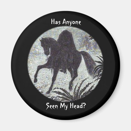 誰か私の頭を見たか?マグネット マグネット (正面)