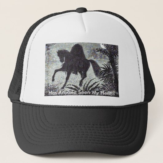 誰か私の頭を見たか?帽子 キャップ (正面)