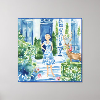 誰か食べのバラ キャンバスプリント