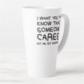 "誰か"気にのラテマグ カフェラテマグ (右アングル)