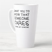 "誰か"気にのラテマグ カフェラテマグ (左アングル)