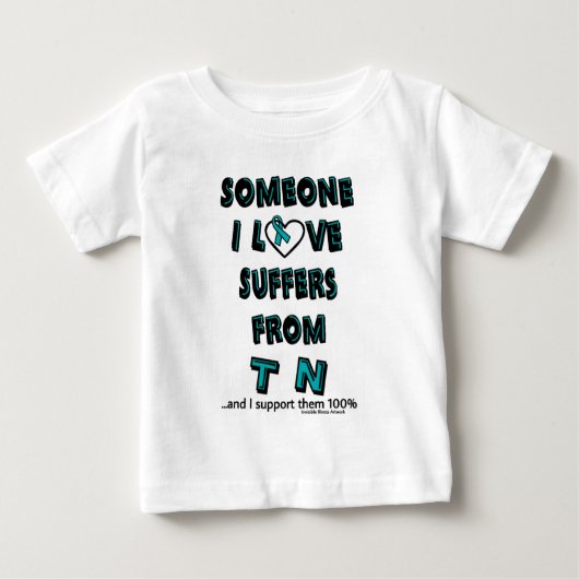 誰かI愛… TN ベビーTシャツ (正面)