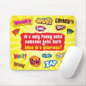 誰かmousepadはまでだけおもしろい傷つきます マウスパッド (マウス)