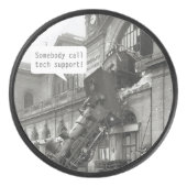 誰かTech Support Train Lavkと呼ぶ アイスホッケーパック (正面)