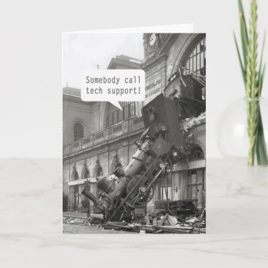 誰かTech Support Train Lavkと呼ぶ カード (正面)