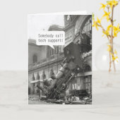 誰かTech Support Train Lavkと呼ぶ カード (黄色い花)