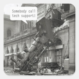 誰かTech Support Train Lavkと呼ぶ スクエアシール