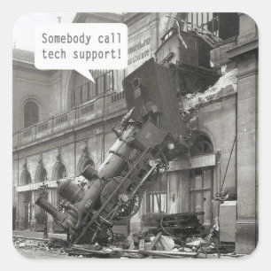 誰かTech Support Train Lavkと呼ぶ スクエアシール