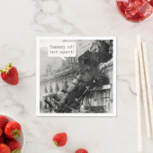 誰かTech Support Train Lavkと呼ぶ スタンダードカクテルナプキン (インサイチュ)