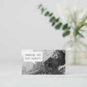 誰かTech Support Train Lavkと呼ぶ 名刺 (スタンド正面)