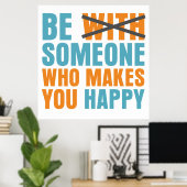 誰があなたを幸せにする ポスター (ホームオフィス)