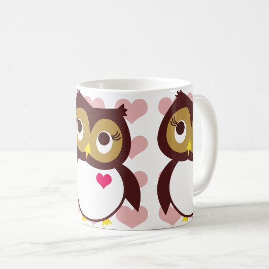 誰があなたを愛しているか コーヒーマグカップ (正面右)