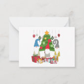 誰がおならしたエルフ ノートカード (裏面)